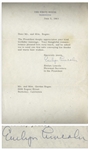 Evelyn Lincoln Letter Signed on White House Stationery -- Lincoln Thanks the Addressee on Behalf of President John F. Kennedy for Sending Birthday Wishes